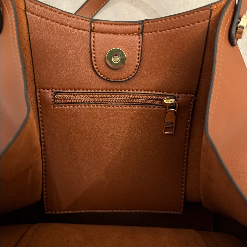 Marc New York Andrew Marc Leather Tote - Picture 6 of 9